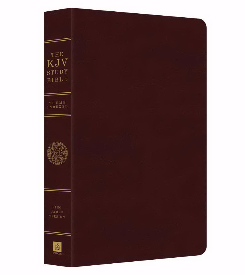 KJV Study Bible By Compiled By Barbour Staff (Leather) 9781628369588