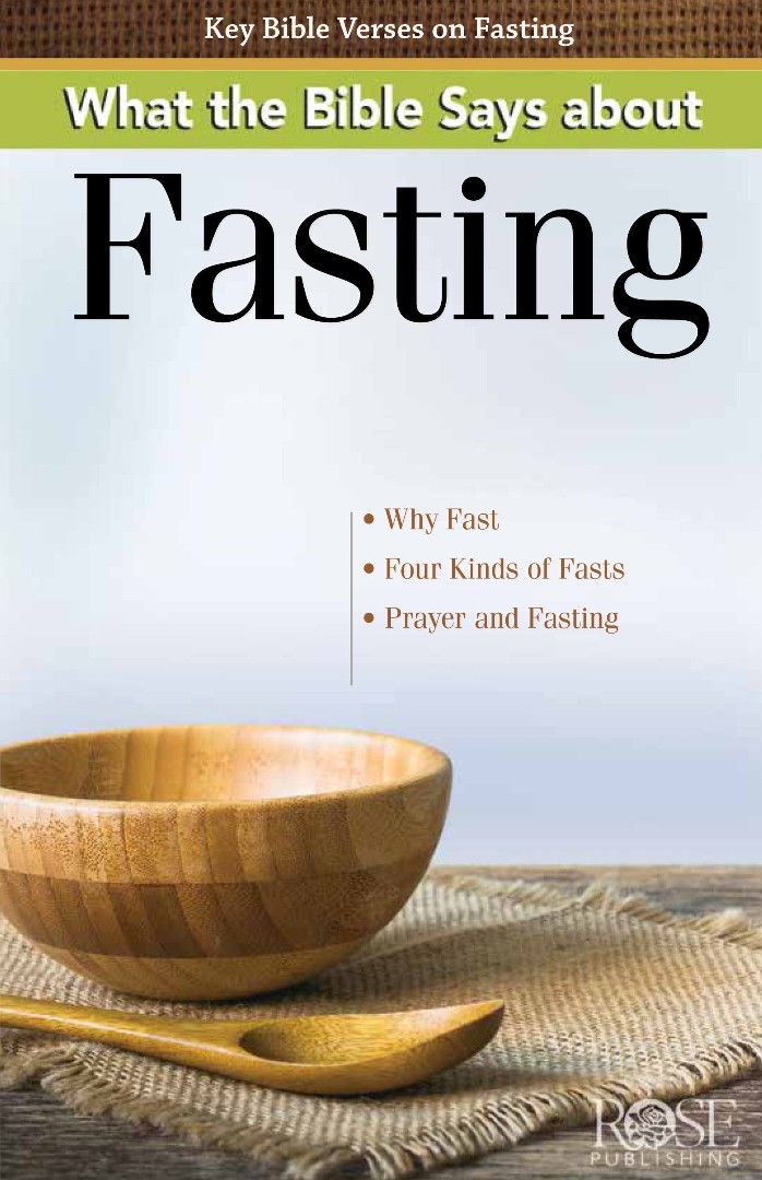 What The Bible Says About Fasting Pamphlet Free