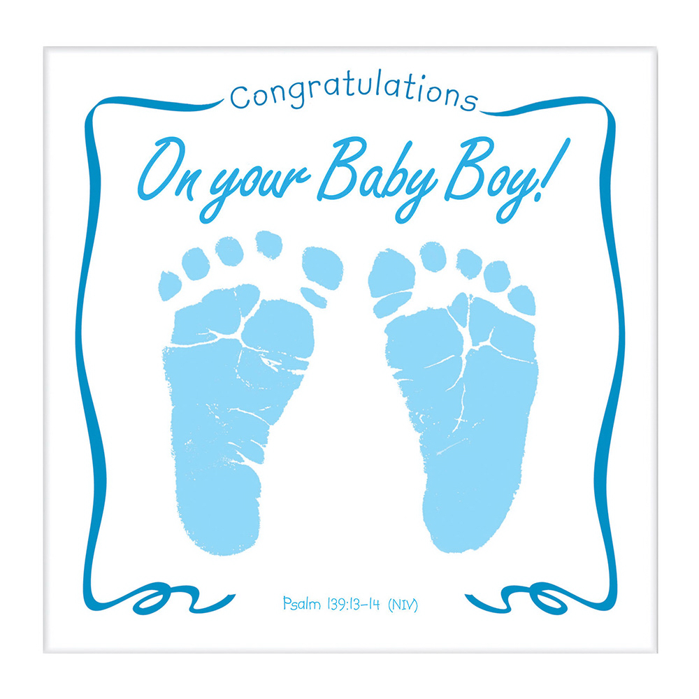 Congratulations On Your Baby Boy! Musical CD Greeting Card | Free ...