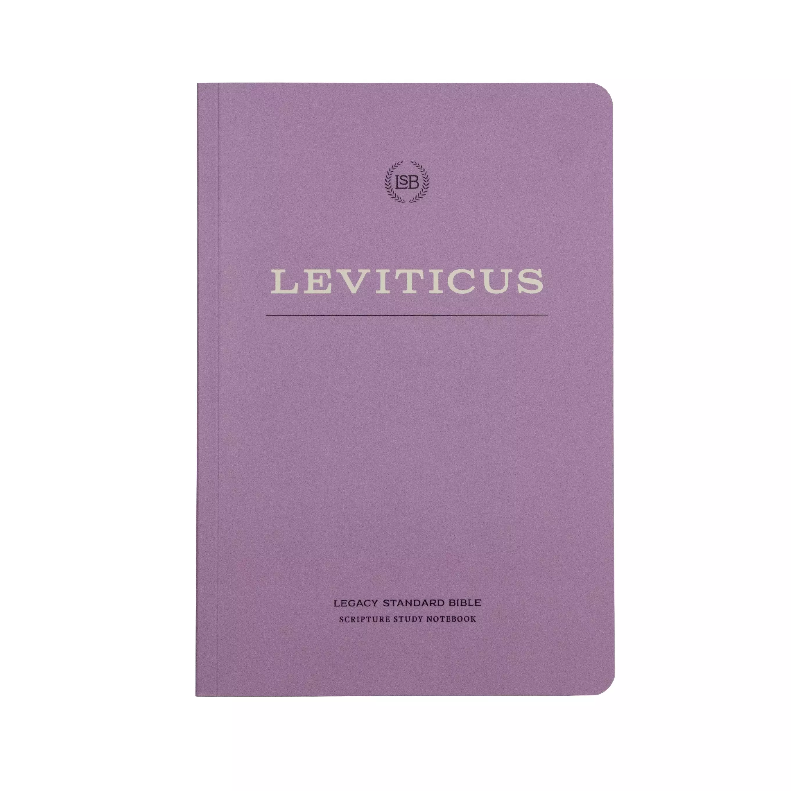 LSB Legacy Standard Bible Scripture Study Notebook: Leviticus-Softcover