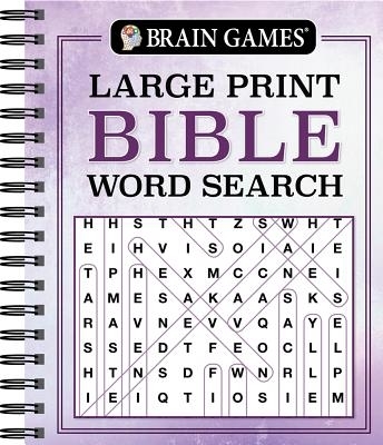 Brain Games - Large Print Bible Word Search| Free Delivery at Eden.co.uk