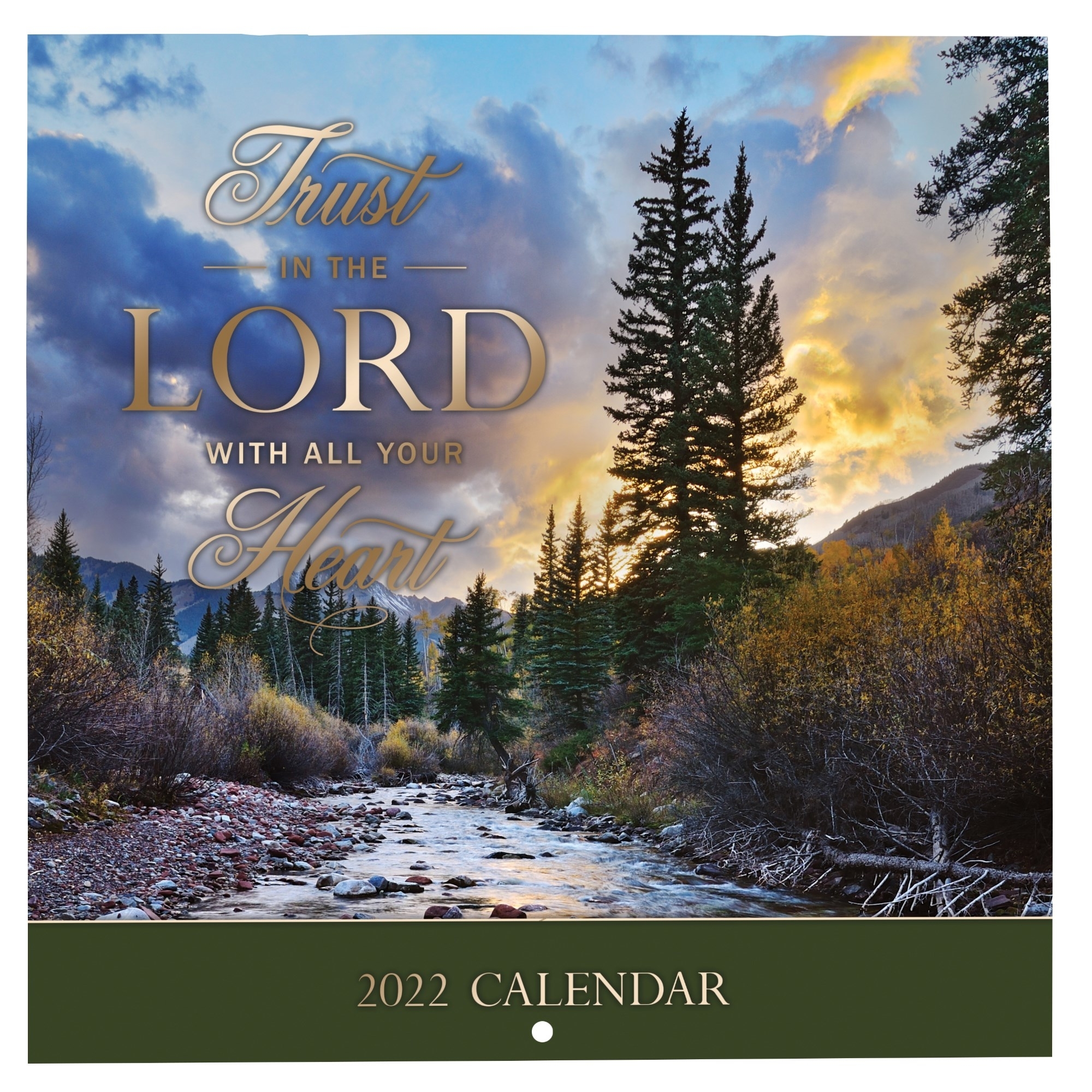 2022 Trust the Lord Small Wall Calendar Free Delivery when you spend £