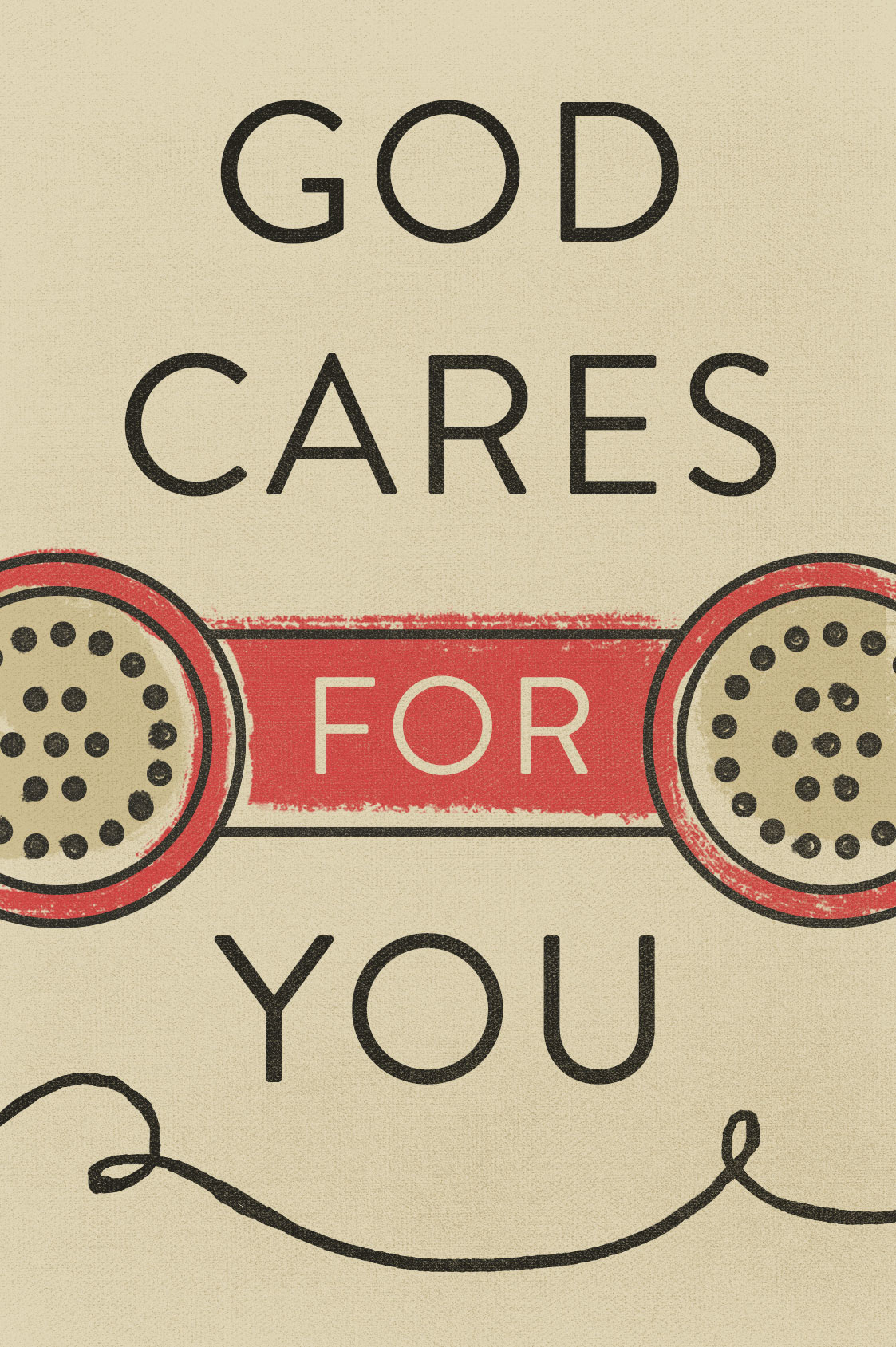 God Cares For You Pack Of 25 By Swindoll Charles R (Other)