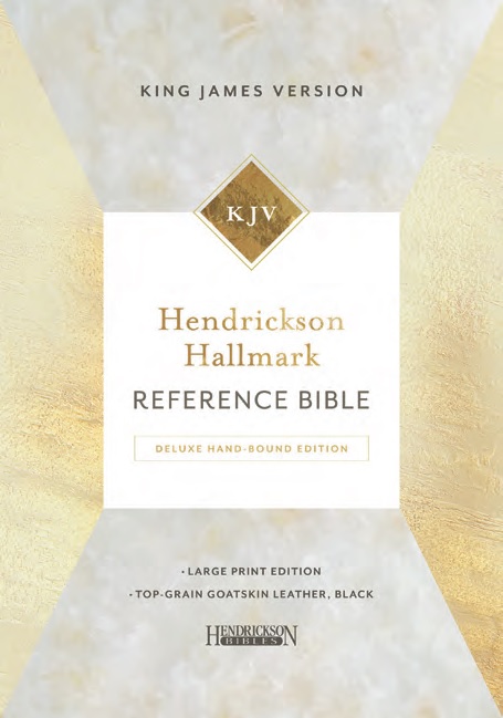 Hendrickson Hallmark Reference Bible Deluxe Hand-Bound Edition