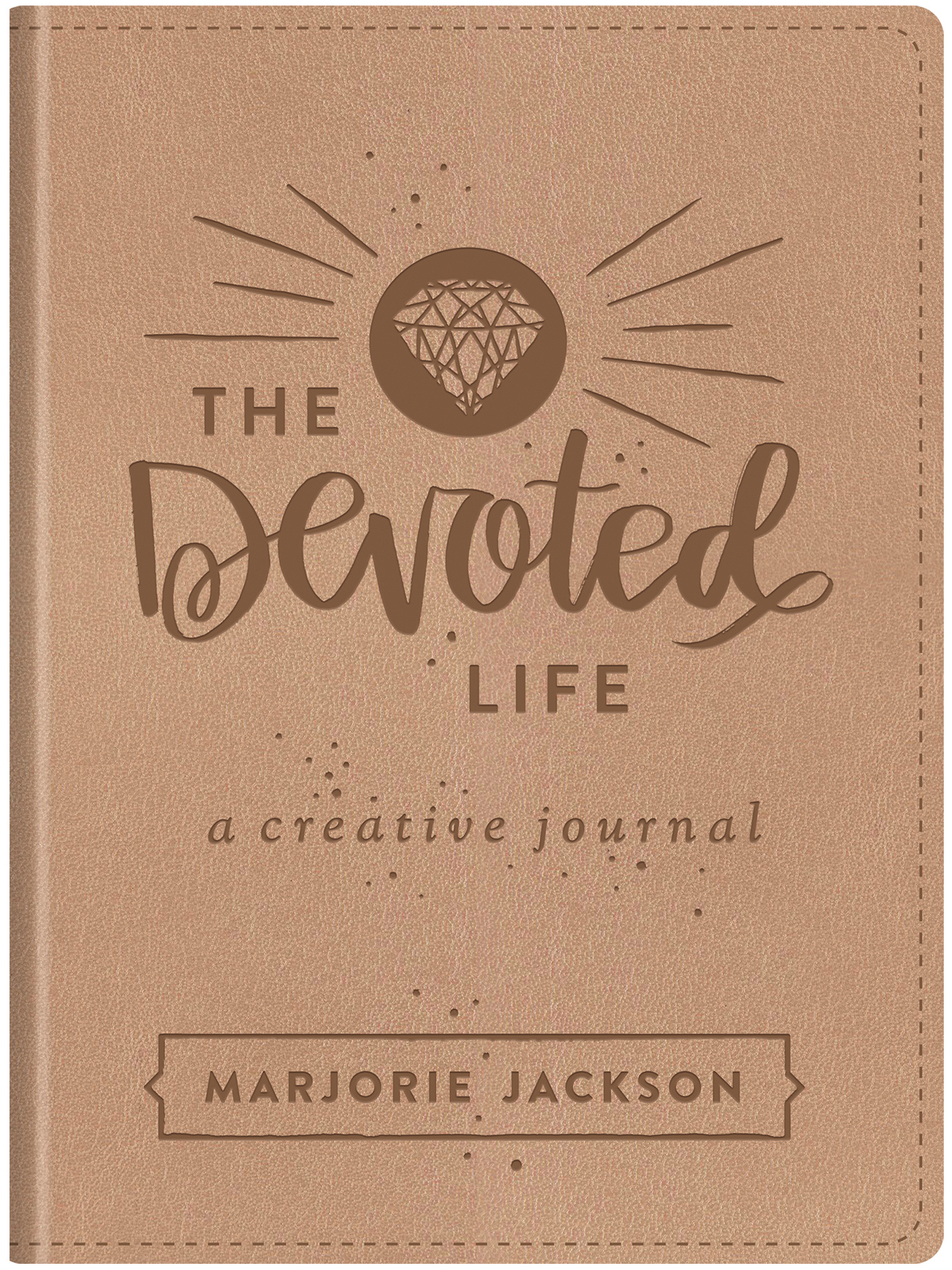 The Devoted Life A Girl's Guided Creative Devotional Journal (Leather)