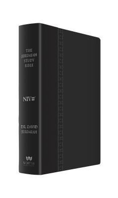 The Jeremiah Study Bible NIV Black W Burnished Edges Large Print E