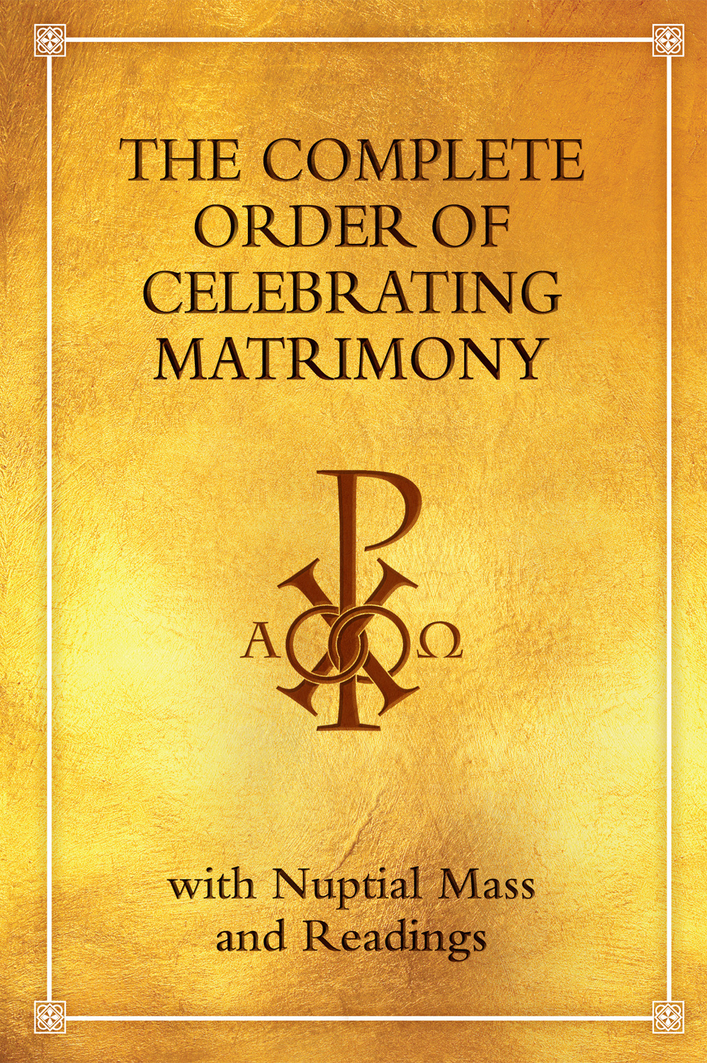 The Order of Celebrating Matrimony - People's Edition By ICEL