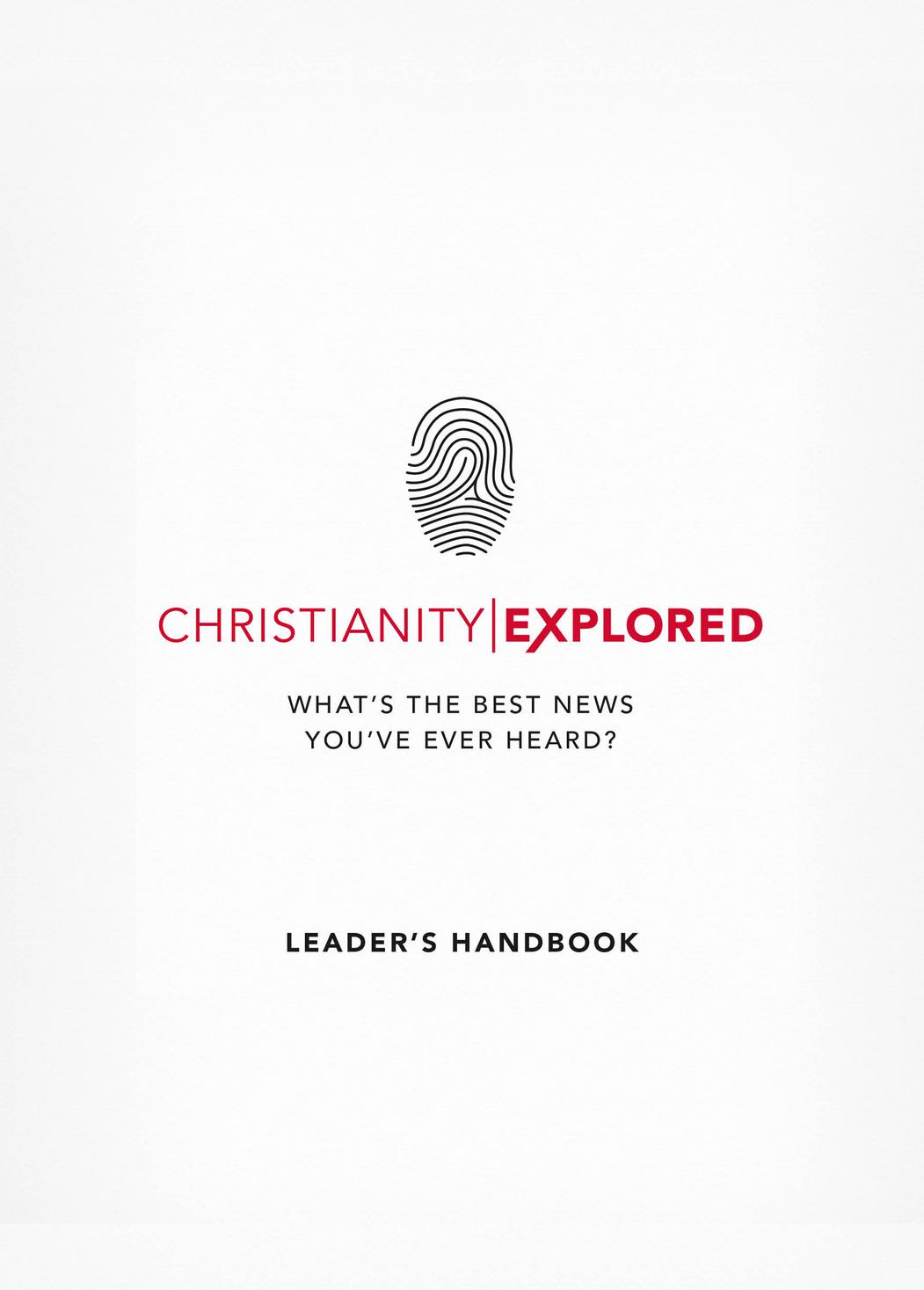 Christianity Explored Leader's Handbook By Rico Tice (Paperback)