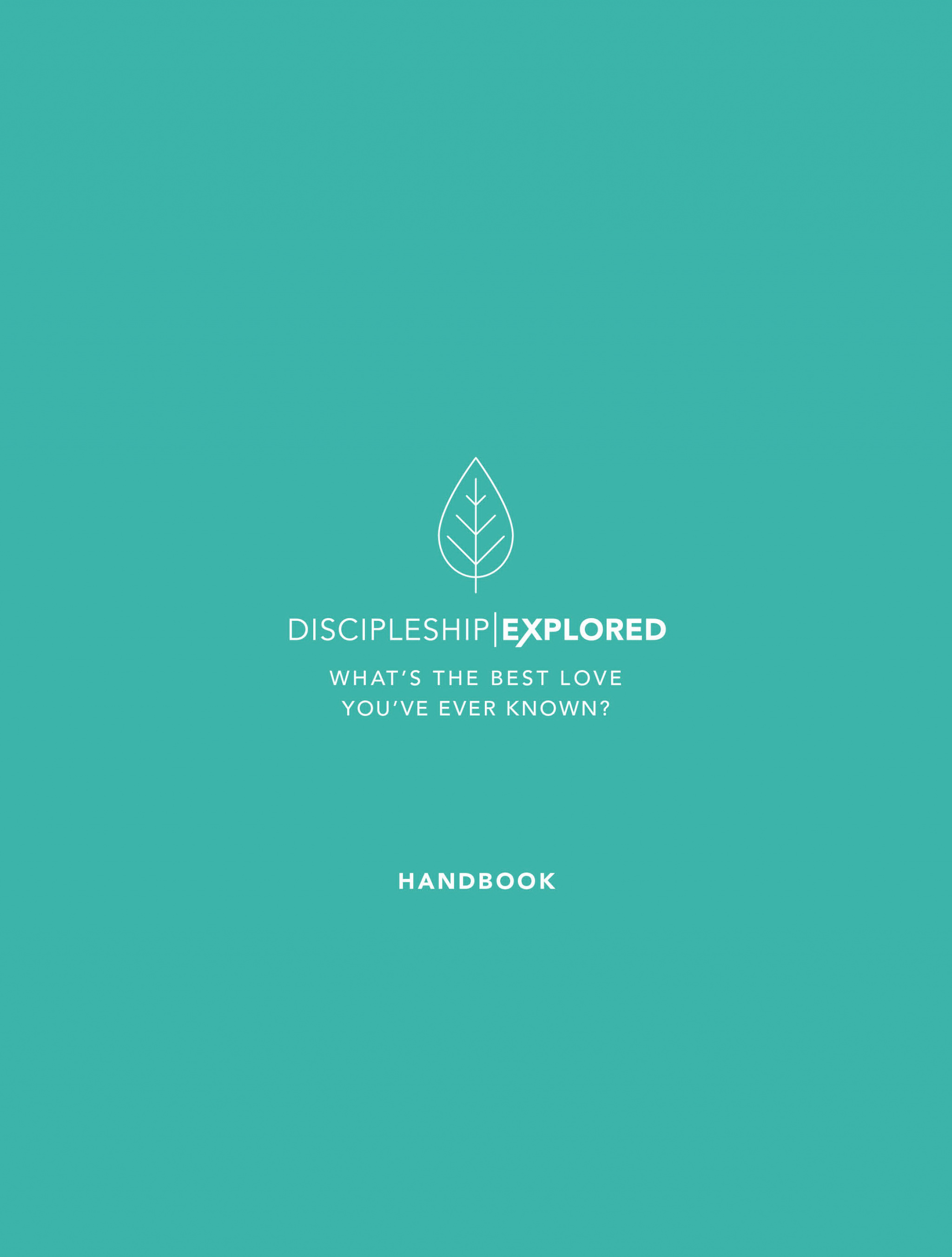 Discipleship Explored Handbook By Barry Cooper (Paperback)