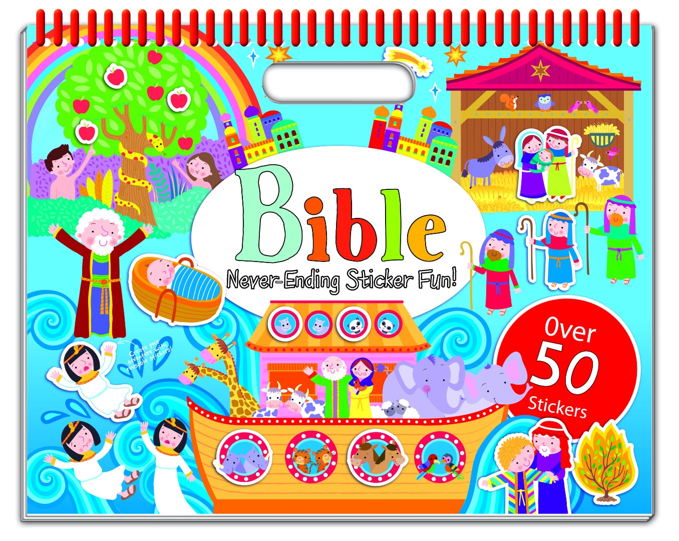 Bible Never-ending Sticker Fun By North Parade Publishing (Paperback)