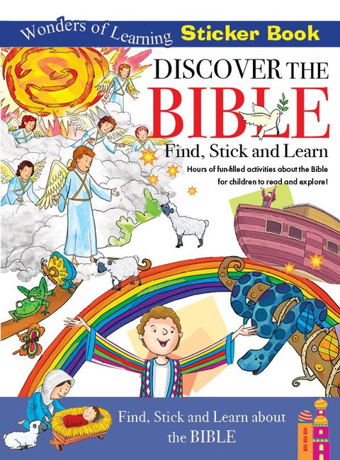 Wonders of Learning Sticker Book Discover the Bible (Paperback)