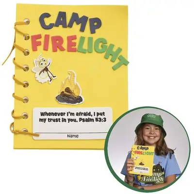 VBS-Camp Firelight: Camp Journal Craft (2024) (Pack Of 12)