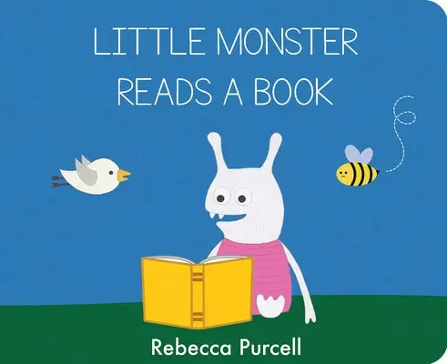 Little Monster Reads A Book