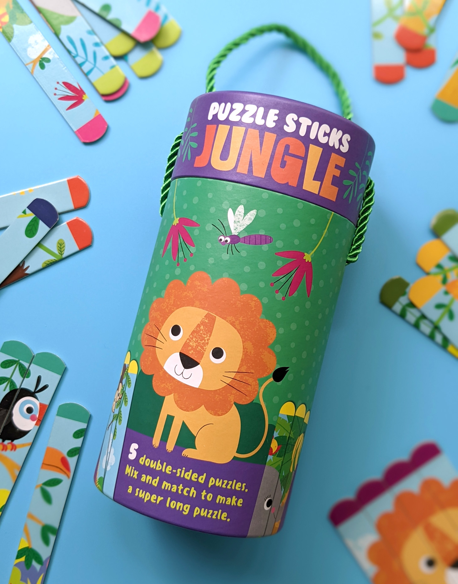 Jungle Puzzle Sticks