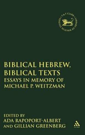 Biblical Hebrew Biblical Texts By Rapoport-Albert Ada (Hardback)