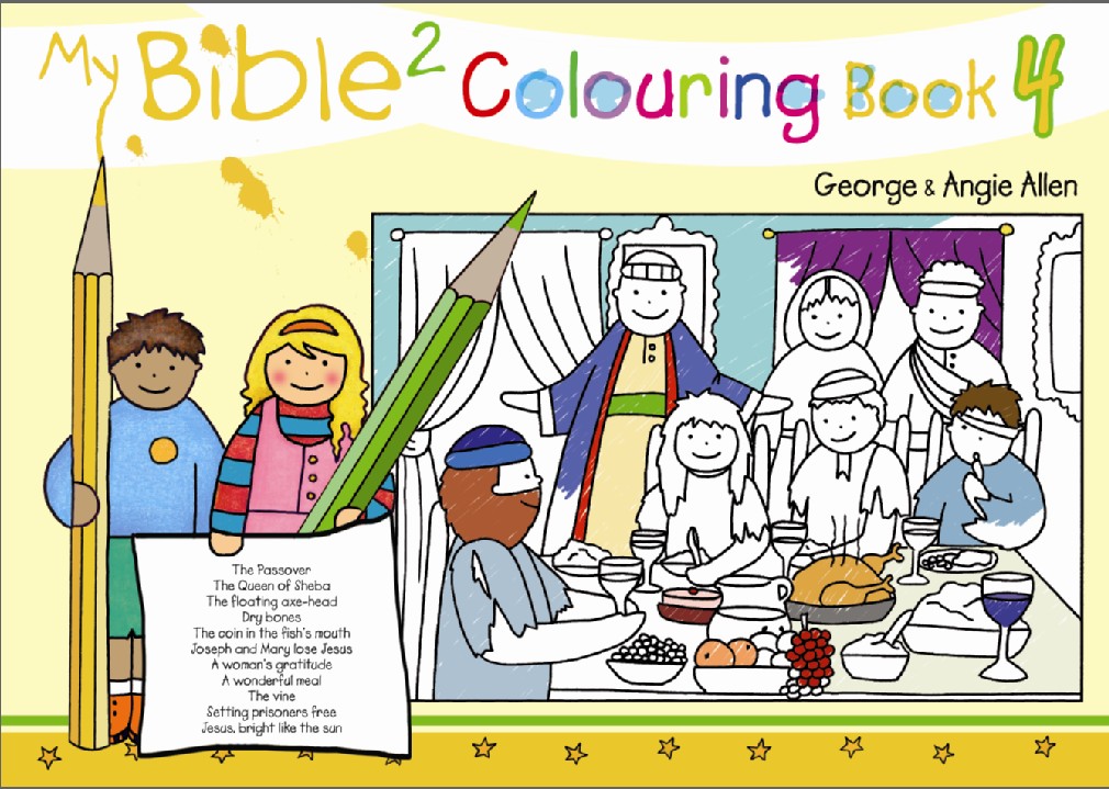 My Bible 2 Colouring Book 4 By George and Angie Allen (Paperback)