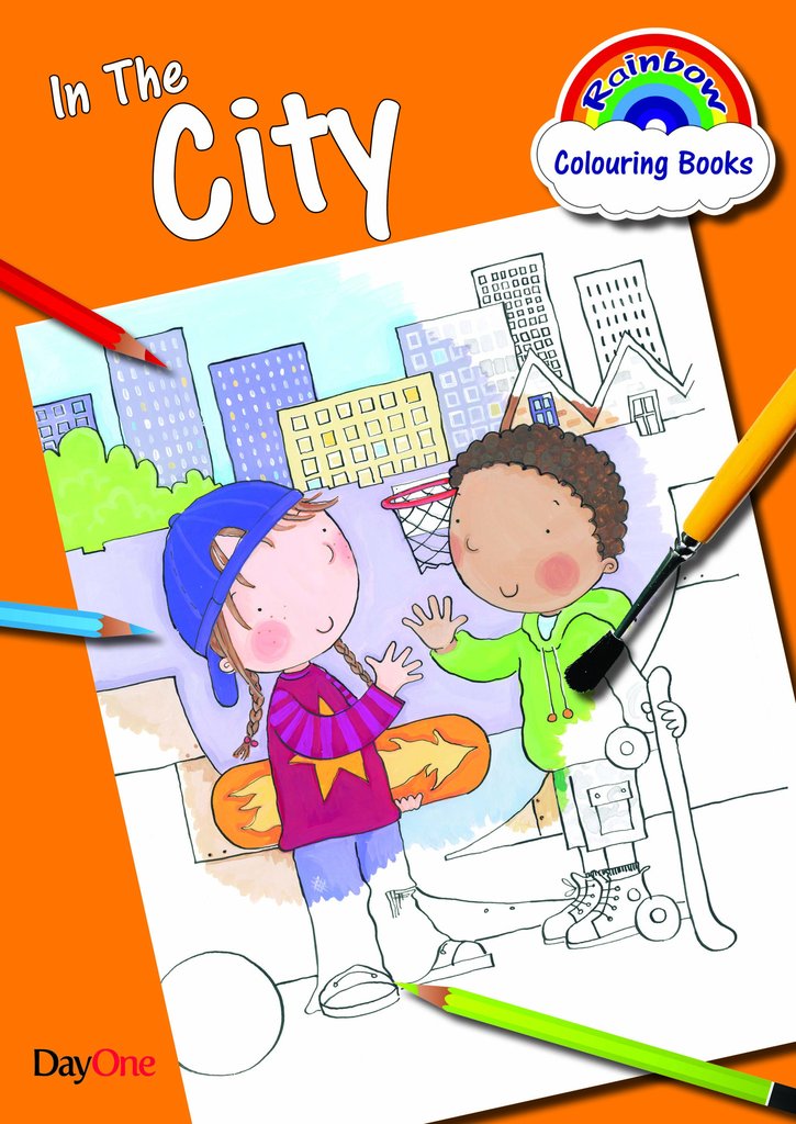 Rainbow Colouring Book In The City By Various (Hardback) 9781846253003