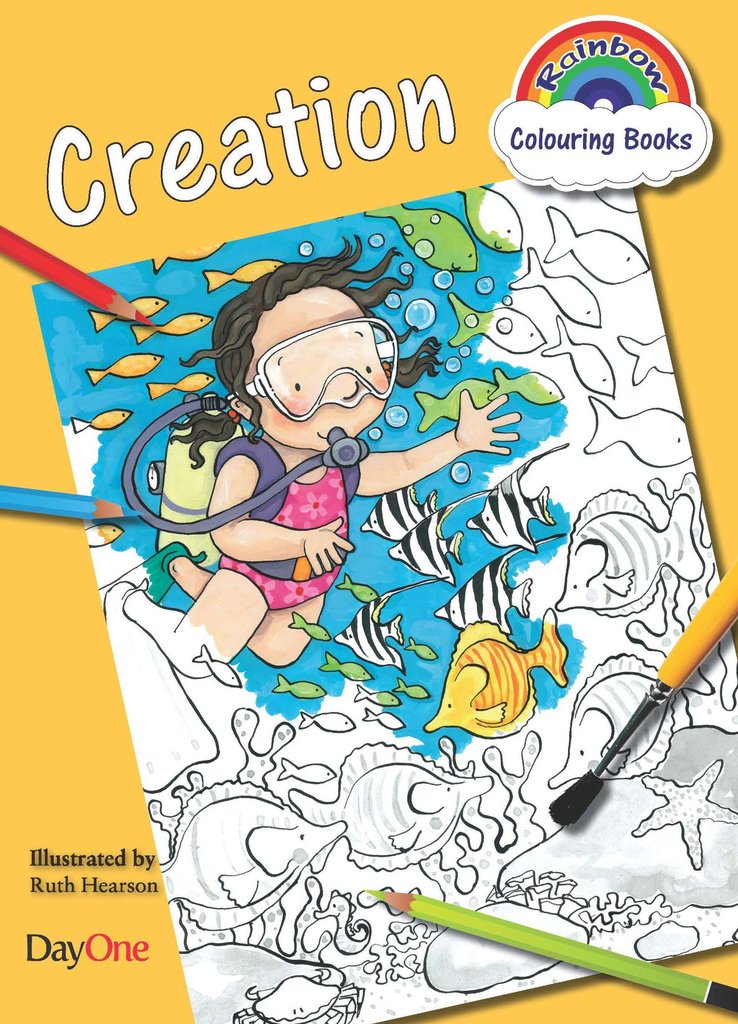 Creation Colouring Book By Ruth Hearson (Paperback) 9781846254642