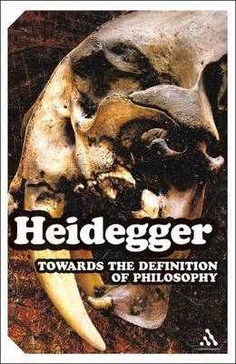 Towards The Definition Of Philosophy By Martin Heidegger Ted Sadler