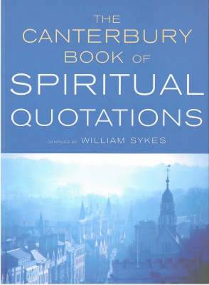 Canterbury Book Spirit Quotations By W Sykes (Paperback) 9781853118272