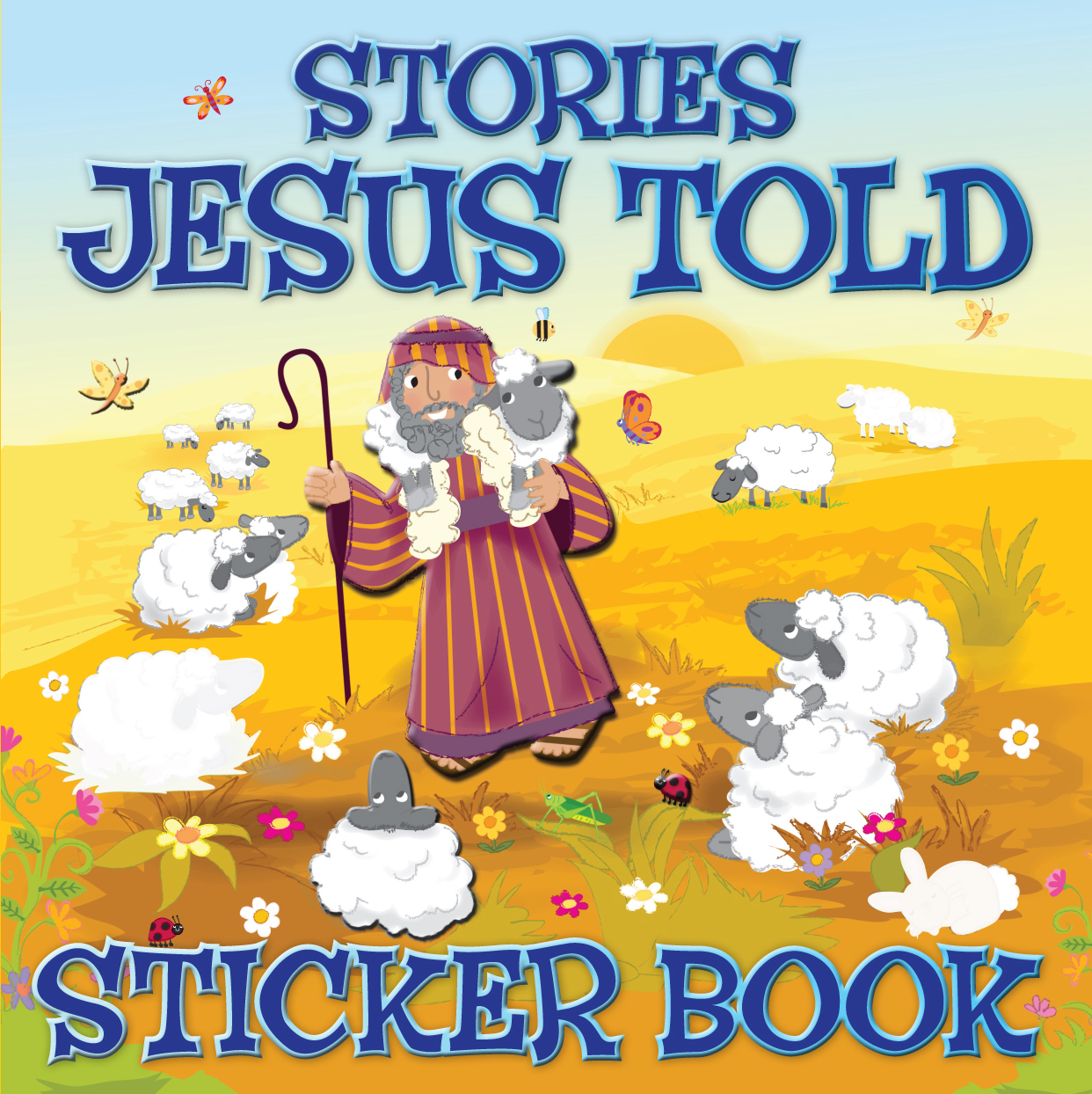 Stories Jesus Told Sticker Book By Juliet David Amanda Enright