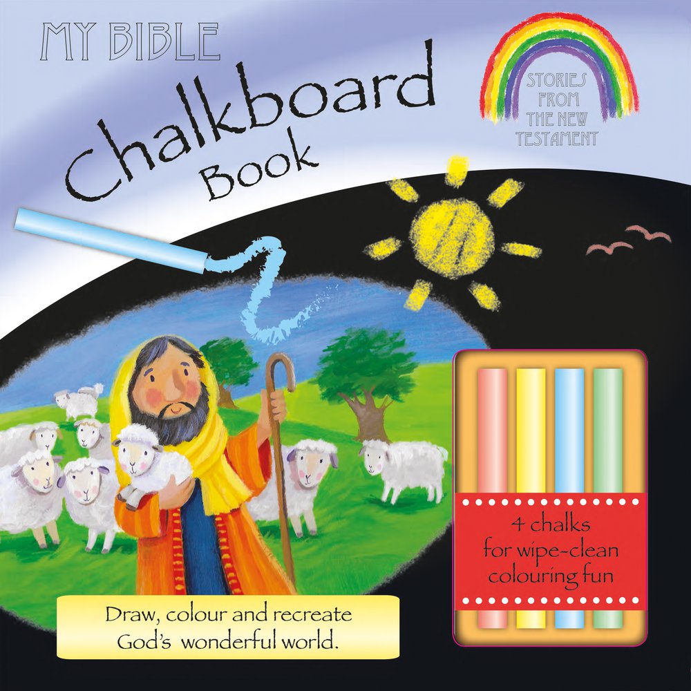 My Bible Chalkboard Book Stories From The New Testament Incl Chalk