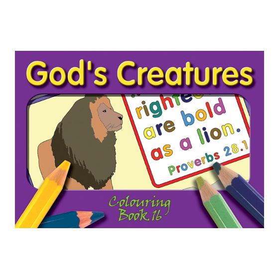 Colouring Book - God's Creatures By Trinitarian (Paperback)