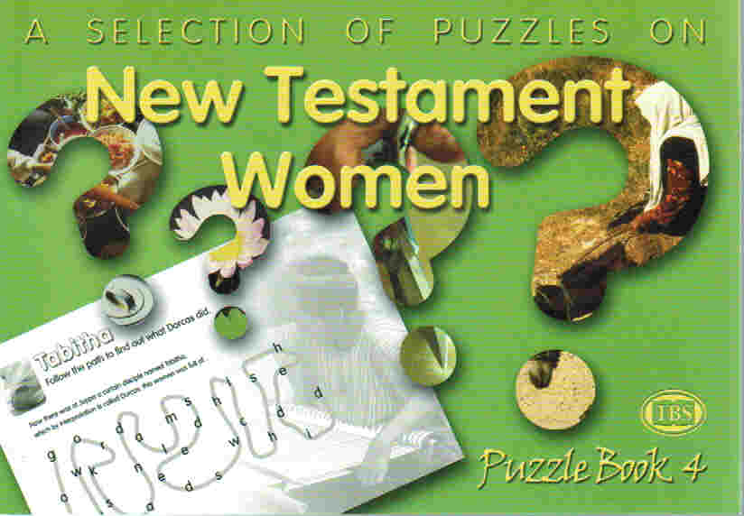 Puzzles on New Testament Women Puzzles Book By Nicola Hickman