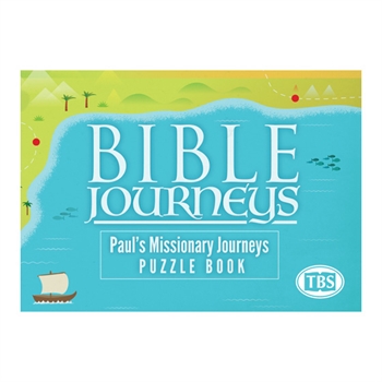 Bible Journeys Paul's Missionary Puzzle Book By Trinitarian