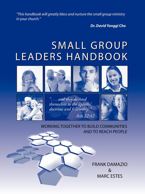 Small Group Leaders Handbook By Damazio Frank (Paperback)