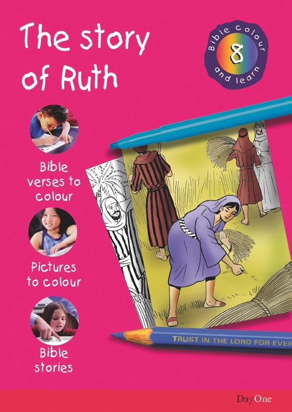 Bible Colour and Learn 8 The Story of Ruth By Karen Troman (Paperback)