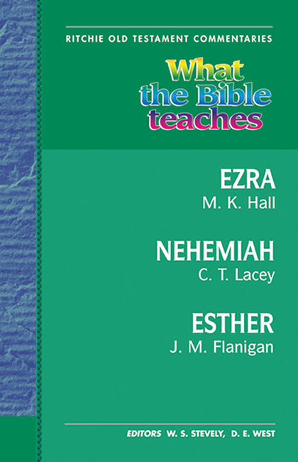 Wtbt Vol 9 Ot Ezra Nehemiah And Esth By C T Lacey M K Hall (Hardback)