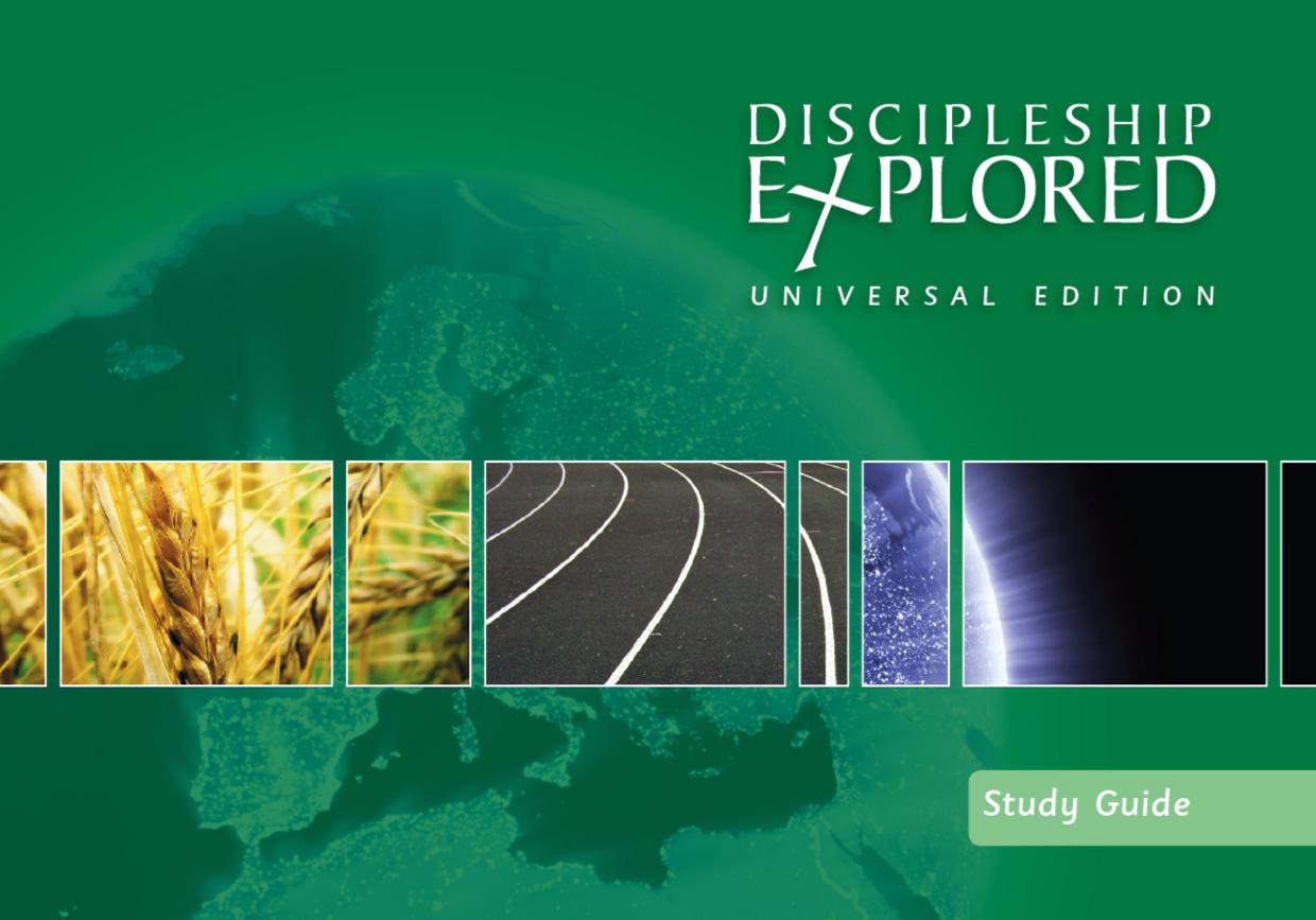 Discipleship Explored Study Guide By Tim Thornborough & Kerry Fee