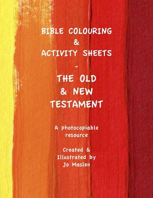 Bible Colouring & Activity Sheets Old & New Testament Genesis - Acts