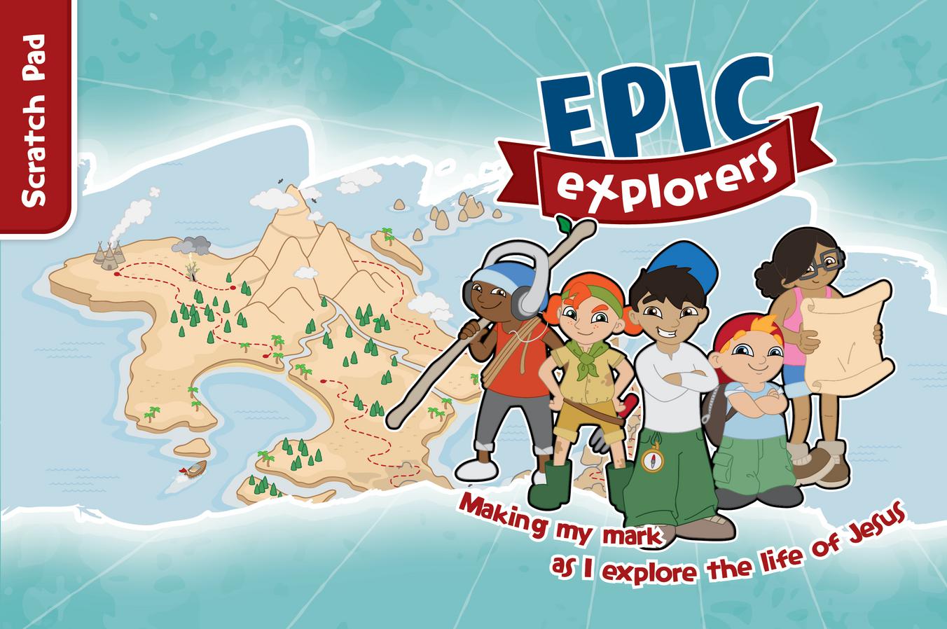 Epic Explorers Scratch Pad By Tamar Pollard (Paperback) 9781909919709