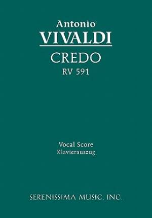 Credo RV 591 - Vocal Score By Antonio Vivaldi (Paperback)