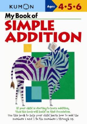 My Book Of Simple Addition By Publishing Kumon (Paperback)