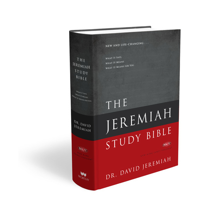 NKJV Jeremiah Study Bible Hardback By Dr David Jeremiah (Hardback)