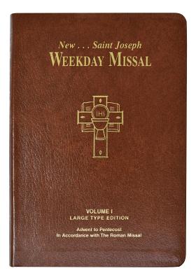 St Joseph Weekday Missal Volume I Large Type Edition Advent to Pe