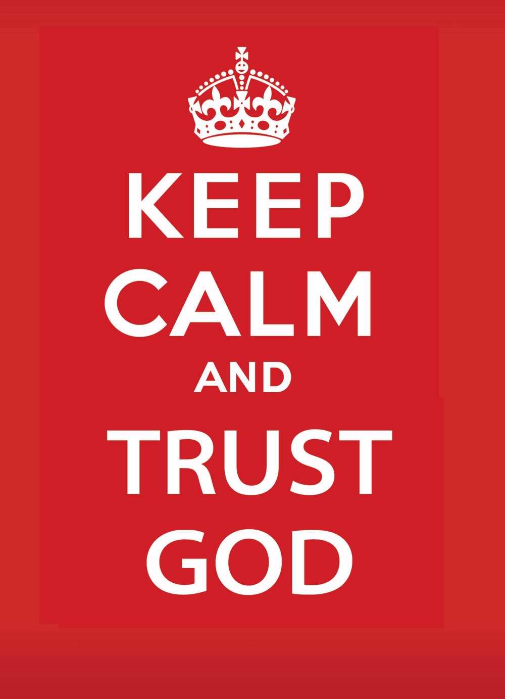 Keep Calm and Trust God By Provance Keith (Paperback) 9781939570154