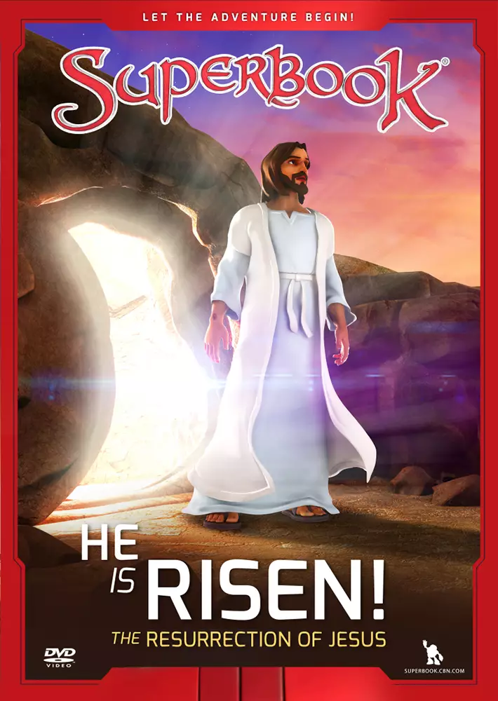 Superbook He Is Risen DVD The Resurrection of Jesus by