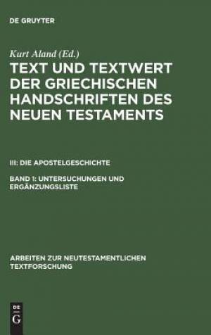 Untersuchungen Und Erganzungsliste