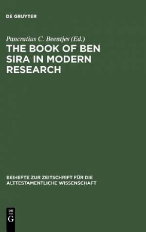 The Book of Ben Sira in Modern Research Proceedings of the First Inter