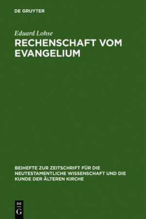 Rechenschaft Vom Evangelium