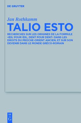 Talio Esto By Jan Rothkamm (Hardback) 9783110264500