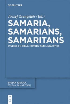 Samaria Samarians Samaritans