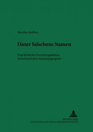 Unter Falschem Namen