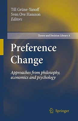 Preference Change (Hardback) 9789048125920