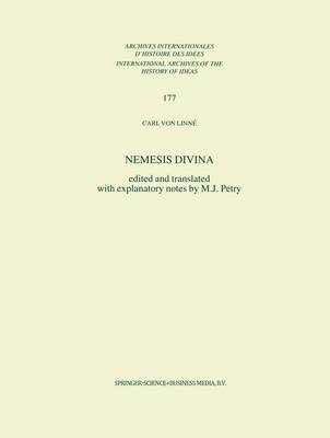 Nemesis Divina By Von Linne Carl (Paperback) 9789048156542