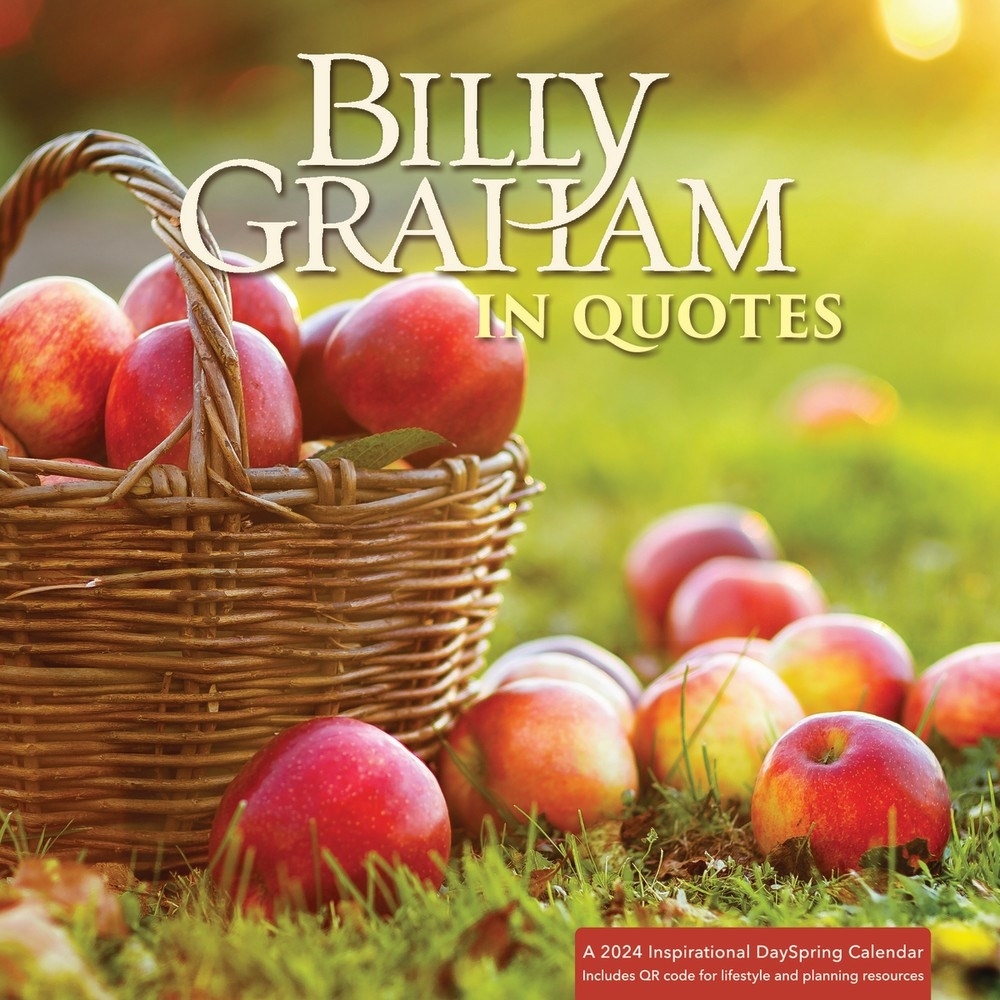 Billy Graham 2024 Dayspring Wall Calendar 9798886021387 Eden   9798886021387 